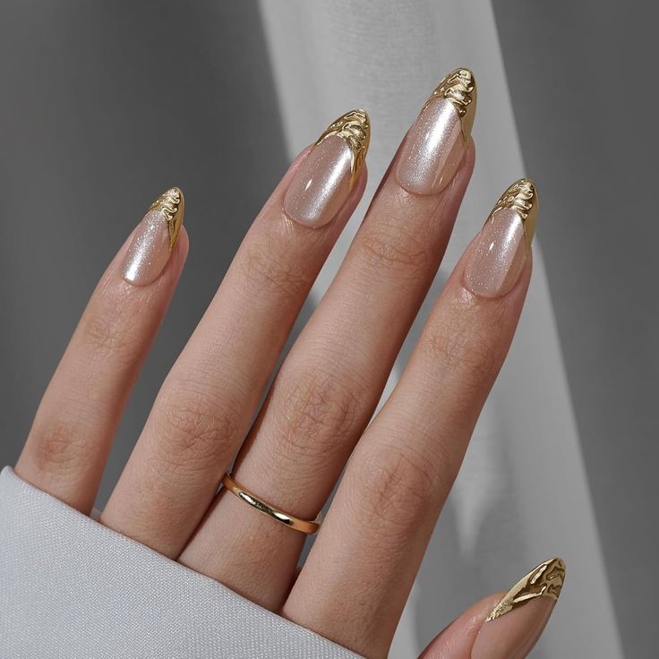 modelos de unhas curtas final de ano