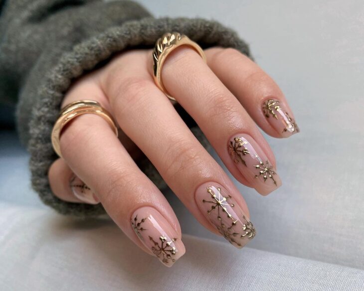 unhas decoradas ano novo 2026