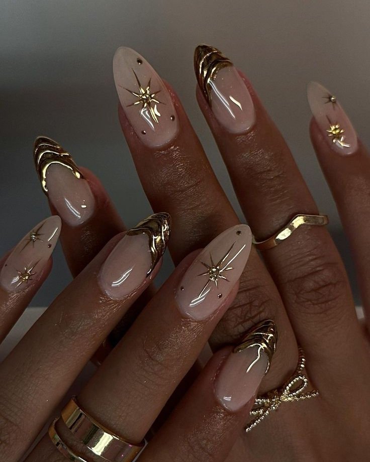 unhas minimalistas fim de ano