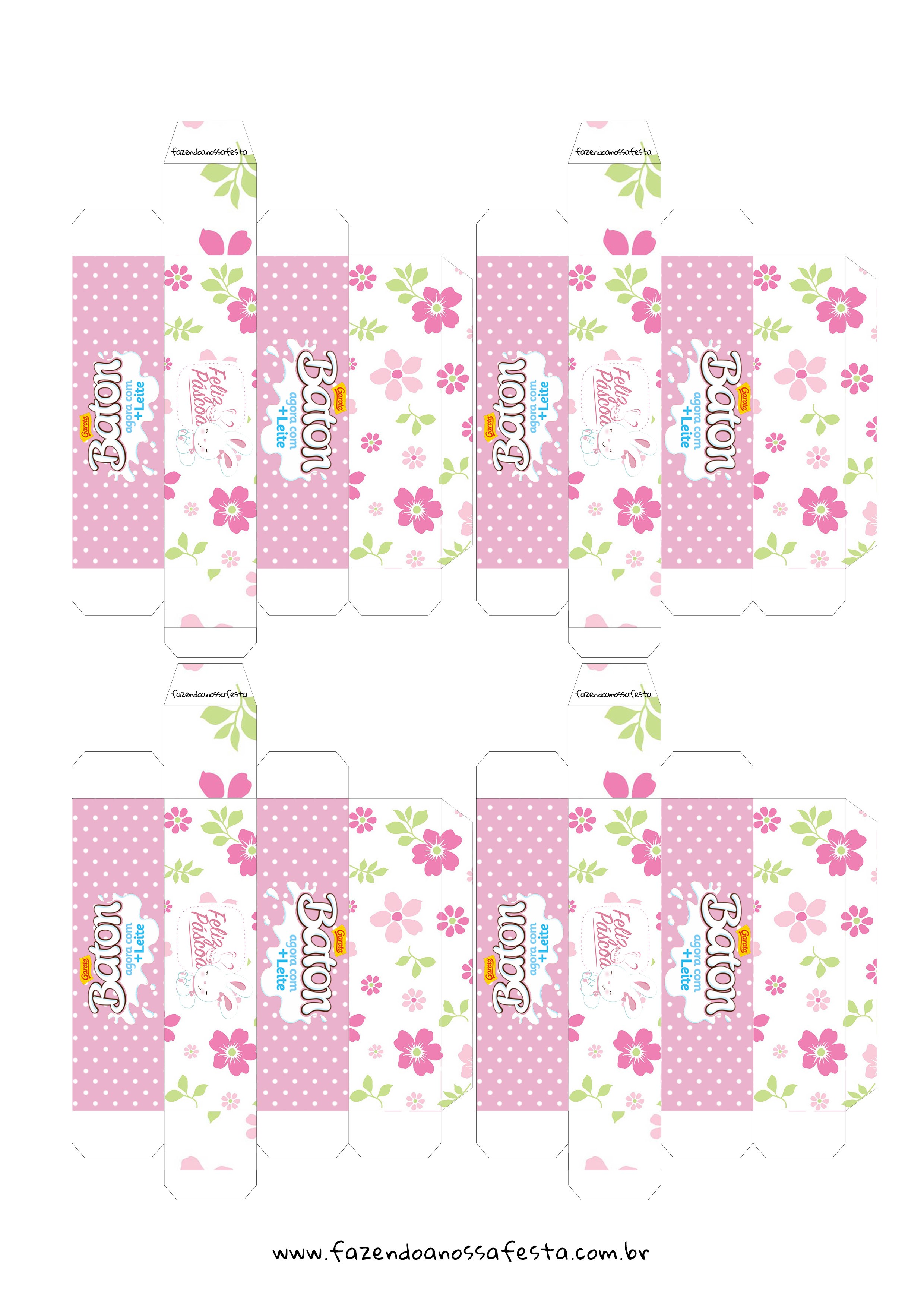 molde batom para imprimir passo a passo