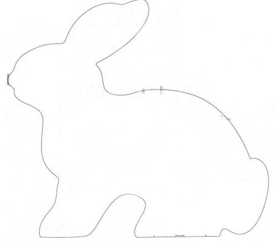 Passo a passo: Coelhinho de feltro 3D