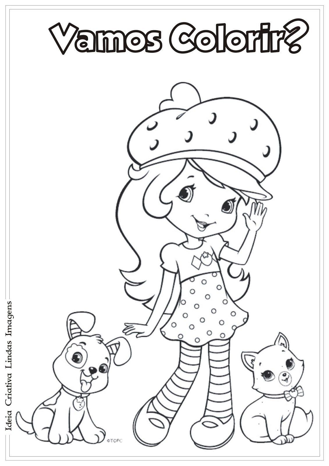 passo a passo desenho moranguinho infantil