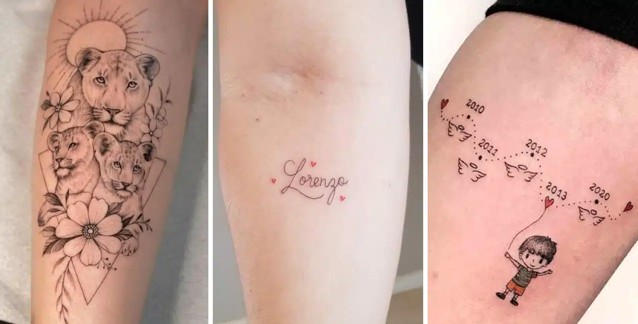 tatuagem nome e data vs. tatuagem apenas nome