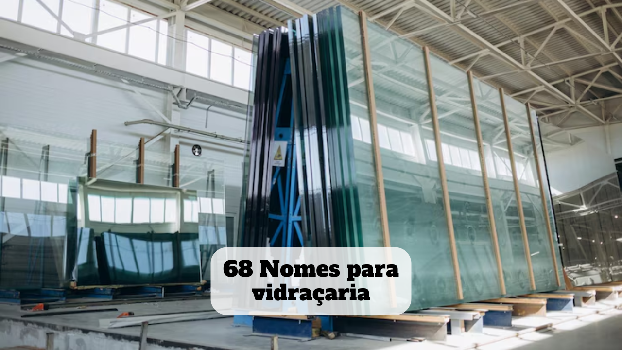 nomes para vidraçaria