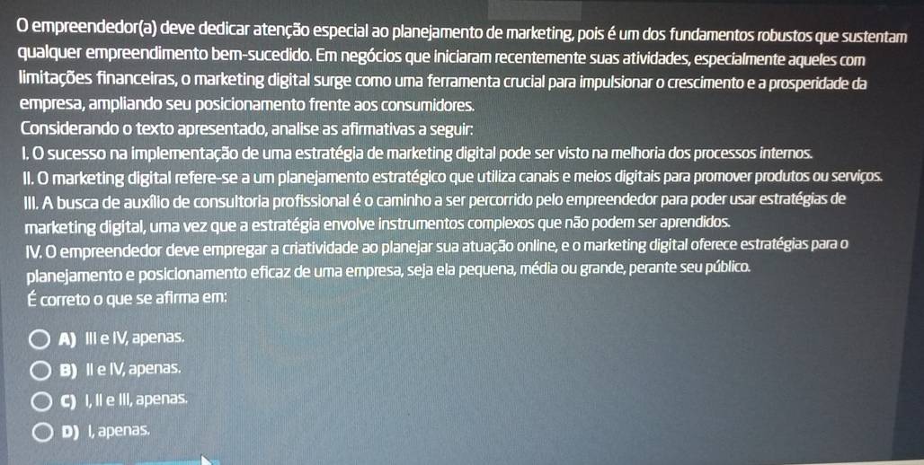importância do planejamento de marketing para empreendedores