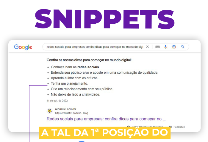 featured snippets