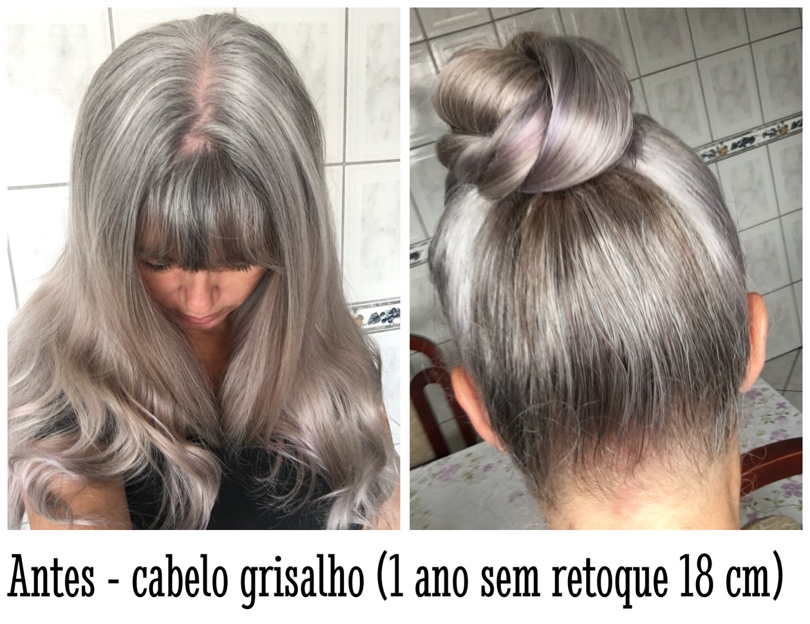 descoloração para tons platinados