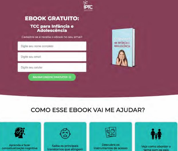 o que é landing page no marketing digital