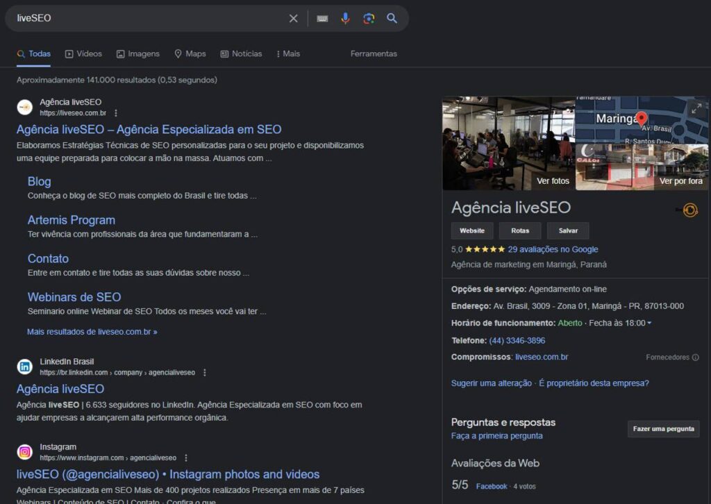 melhores estratégias para ser encontrado no google local