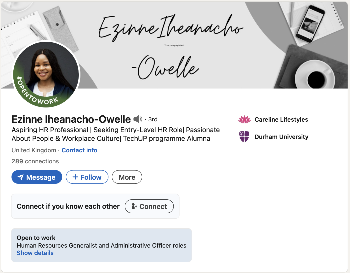 o que escrever no resumo do perfil do linkedin