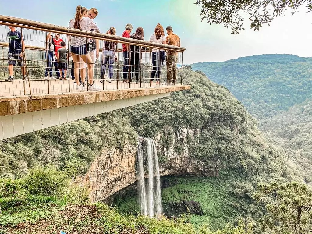 o que fazer em canela cascata do caracol