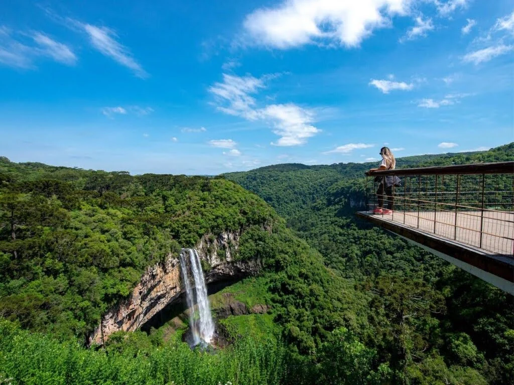 o que fazer em canela cascata do caracol