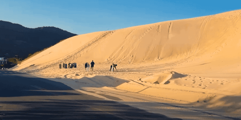roteiro Garopaba surf e dunas