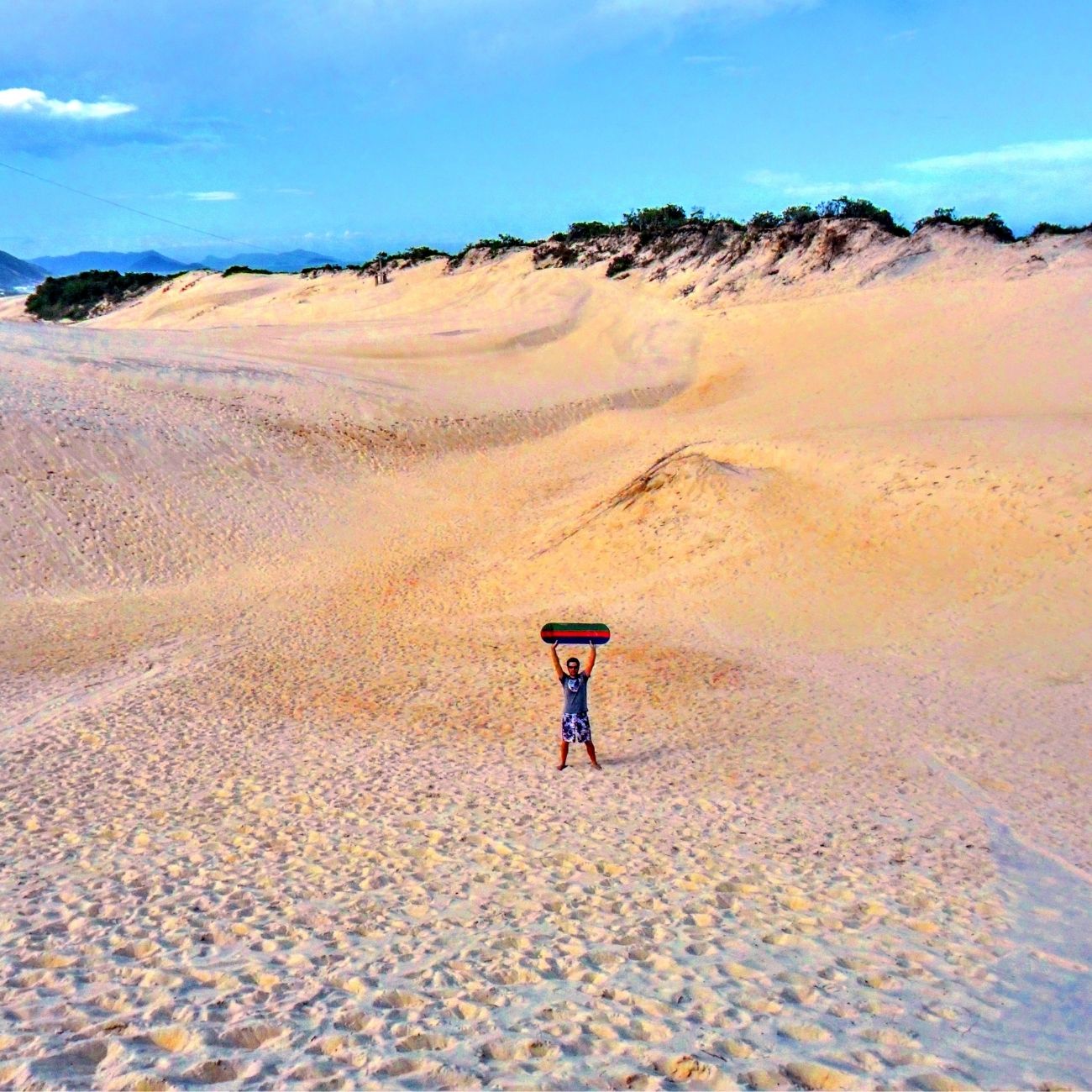 dunas de areia Garopaba