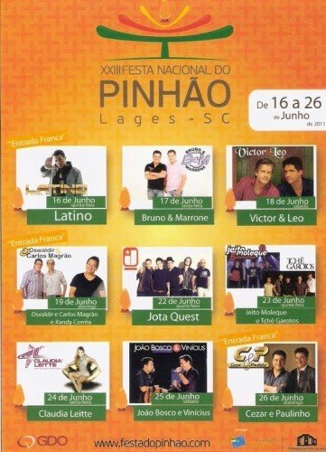 história da festa do pinhão