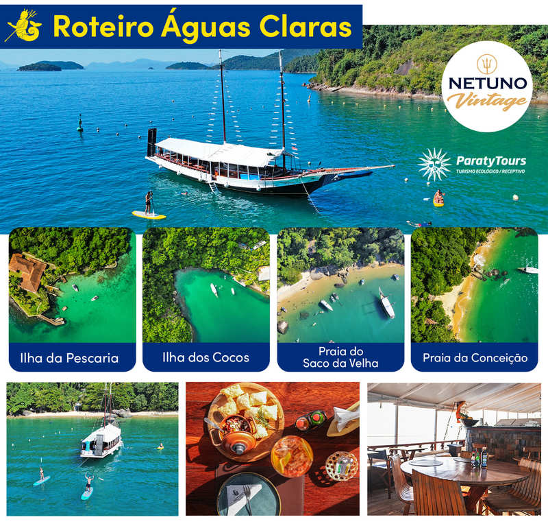 melhores ilhas para visitar em passeio de escuna paraty