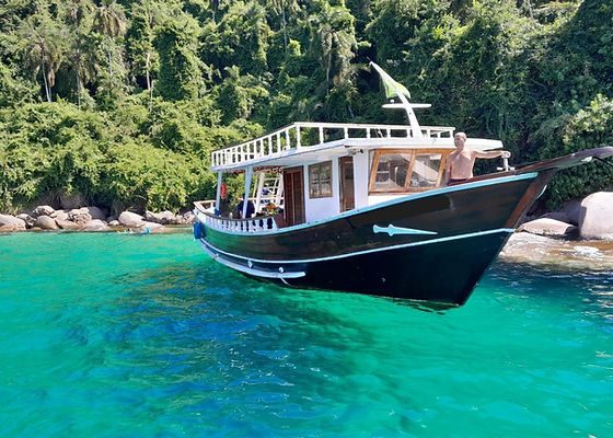 erro ao escolher passeio de escuna em paraty
