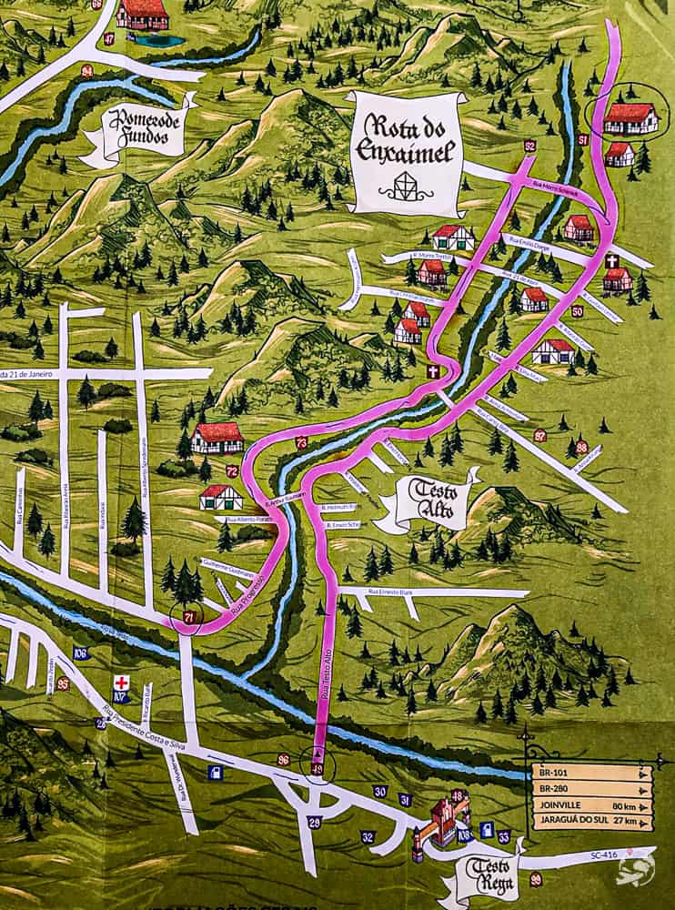 Roteiro de 1 dia na Rota do Enxaimel