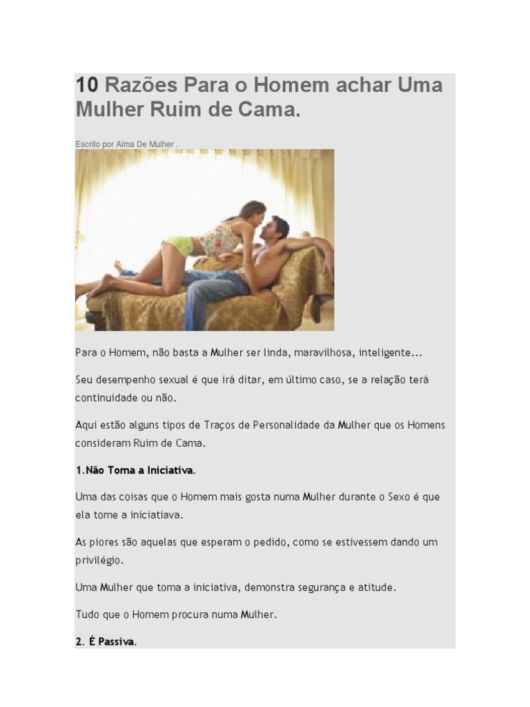 o que os homens gostam de ouvir na cama