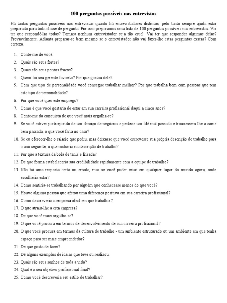 Perguntas para entender a cultura da empresa