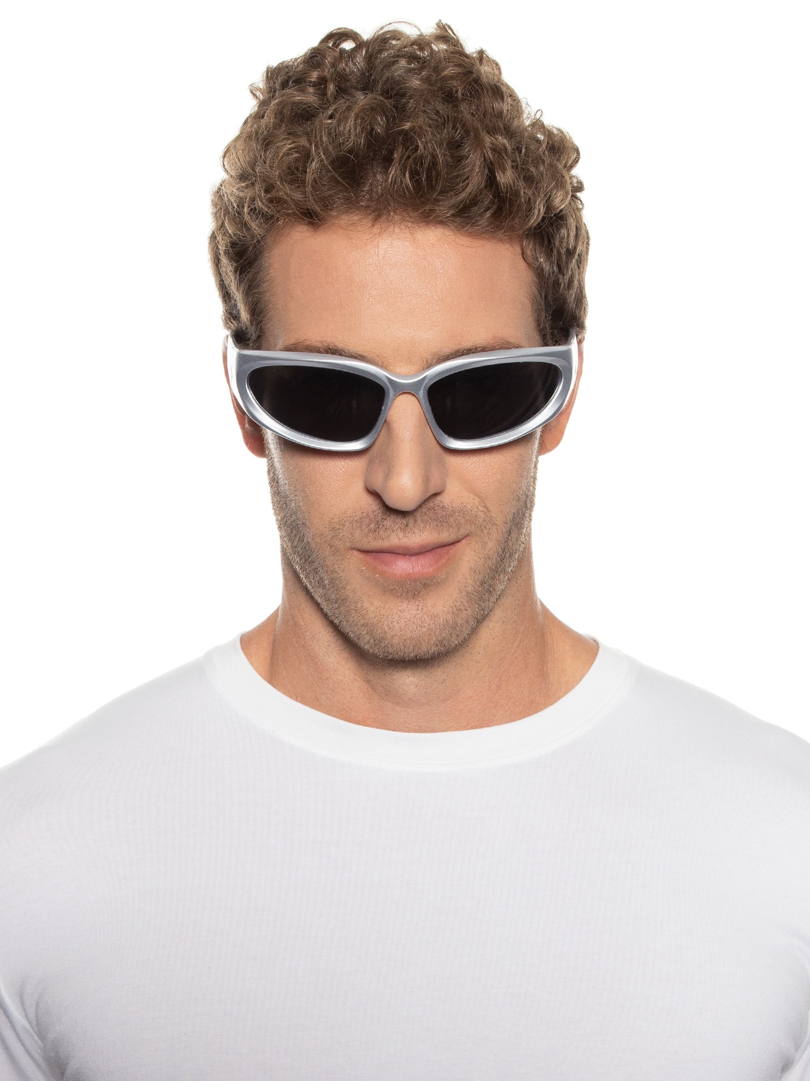 Óculos Y2K com lentes coloridas