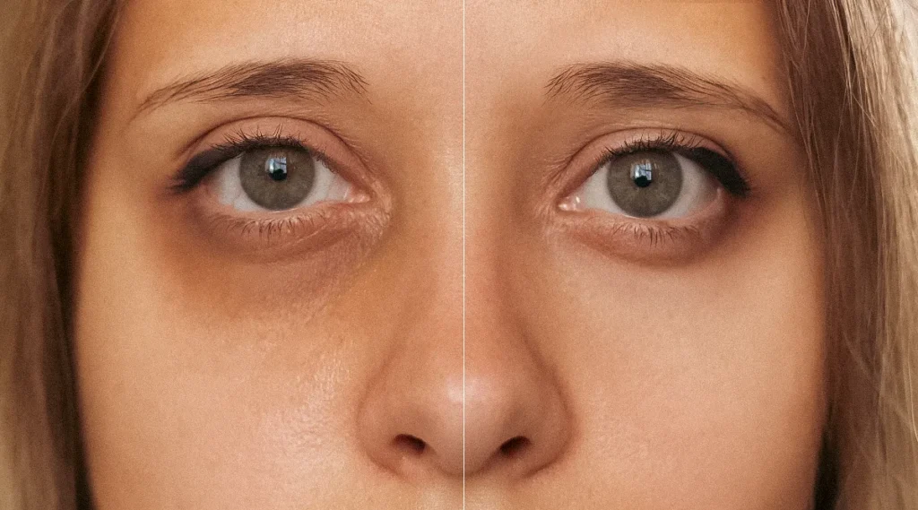 remover olheiras genéticas