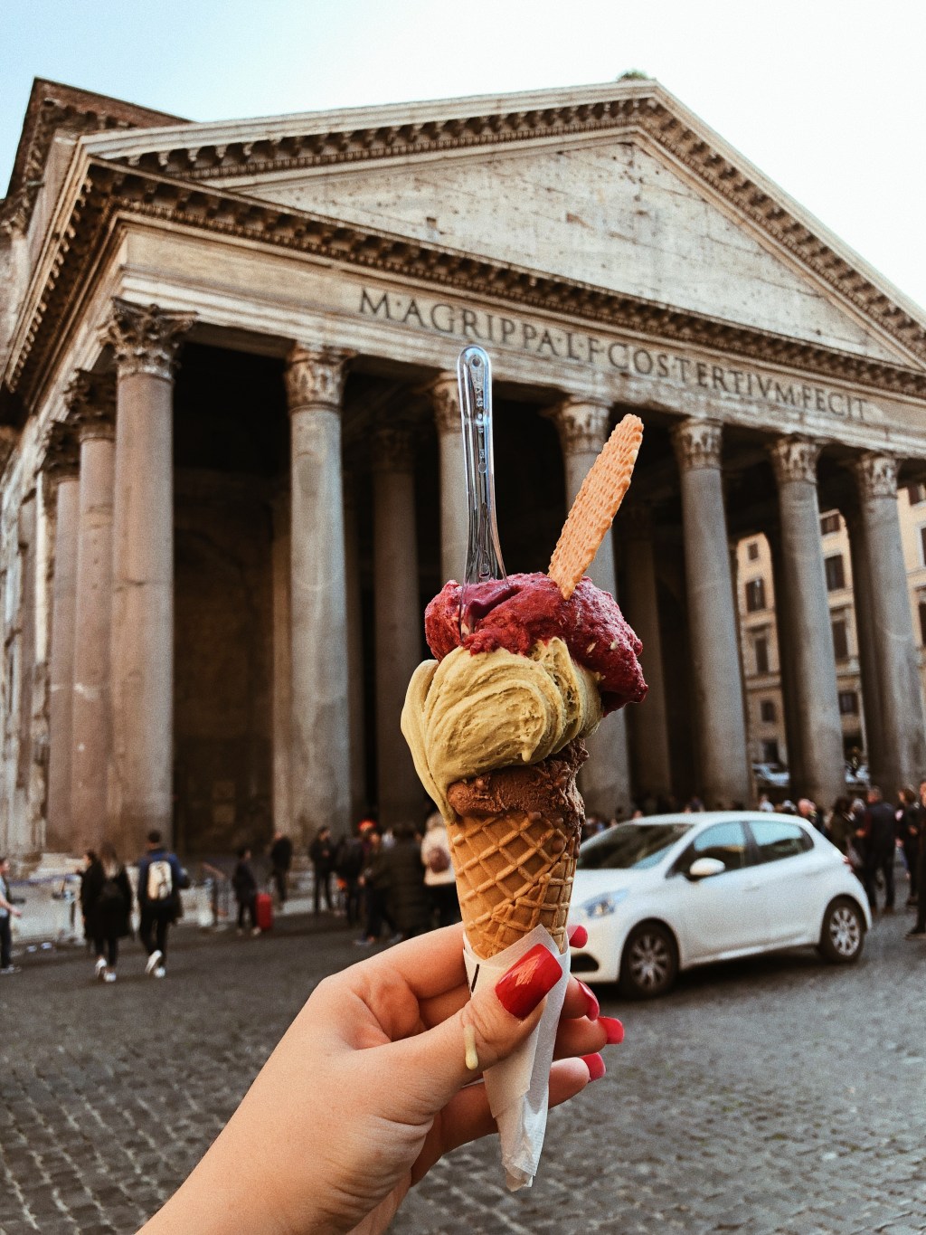 onde comer em roma massas e gelatos