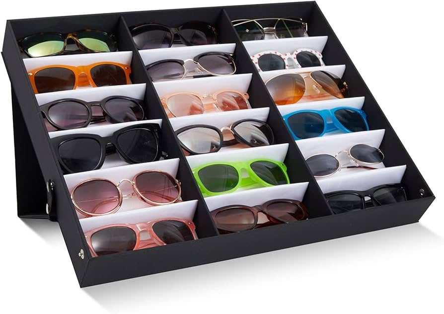 onde comprar organizador de óculos de sol barato