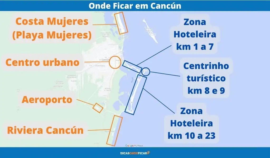 zona hoteleira cancun vs centro