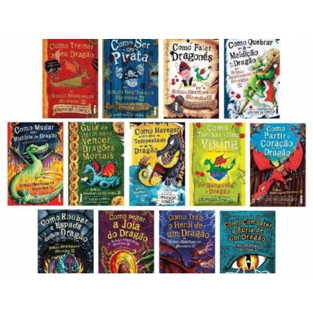 A ordem dos livros de Cressida Cowell