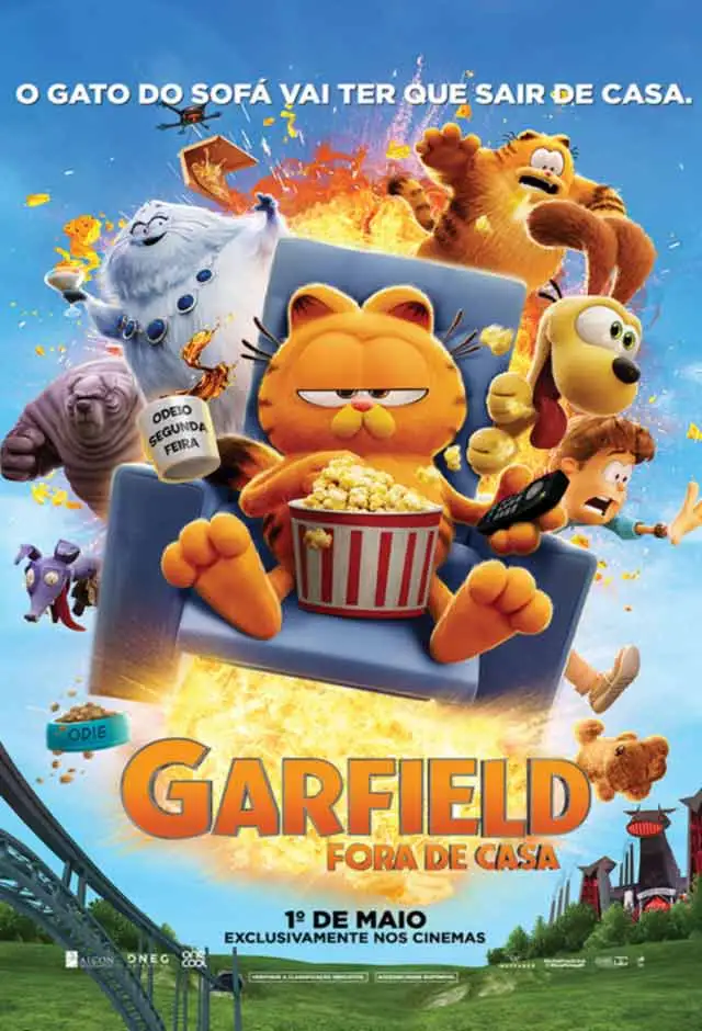 Garfield no Cinema: Do Live-Action ao Reboot de 2024