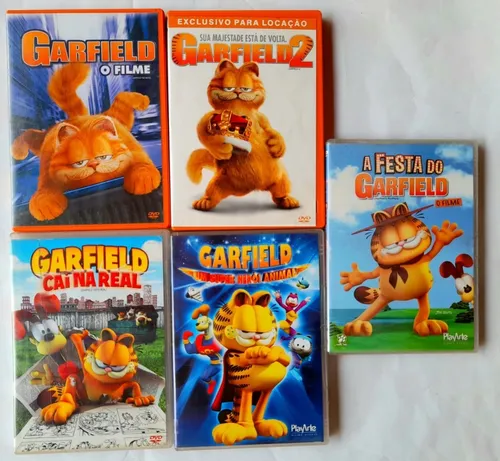 Descubra a Trilogia Animada do Garfield: Direto para DVD