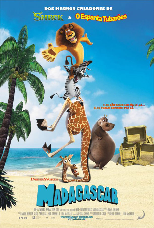 Madagascar 1 vs Madagascar 2 qual assistir primeiro