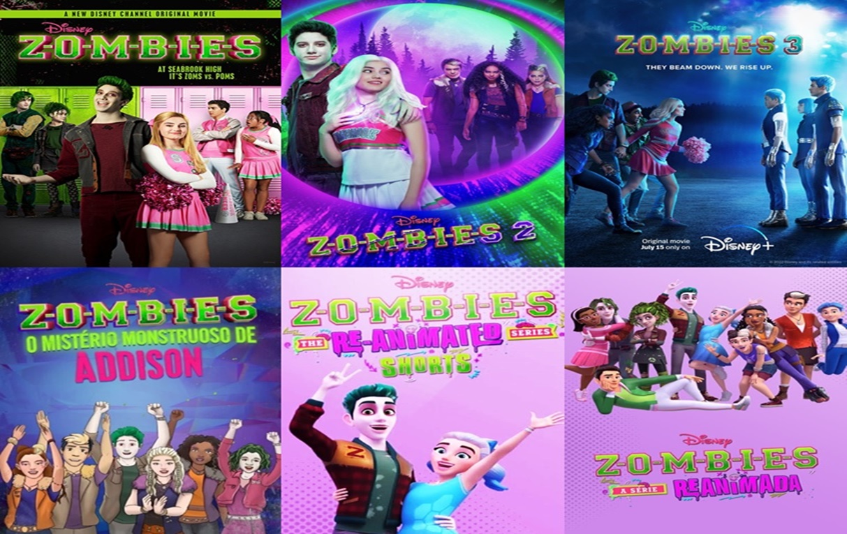 franquia Zombies Disney