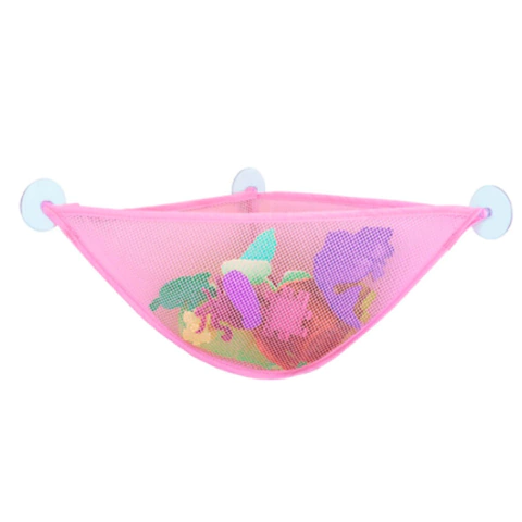 como organizar brinquedos de banho do bebê