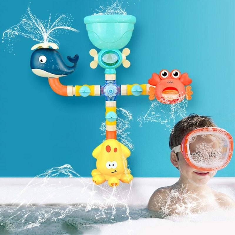 limpeza de brinquedos de banho