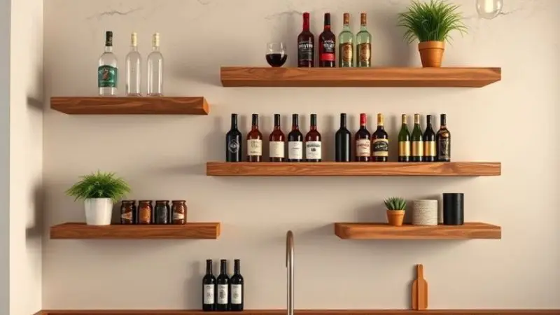 como organizar bar em casa pequeno