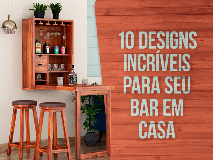 bar em casa moderno