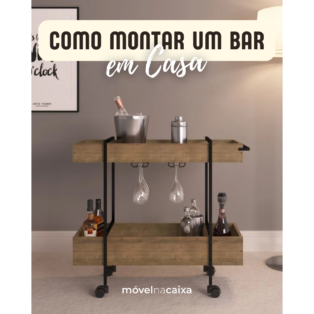 kit bar em casa completo