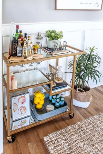 bar em casa moderno