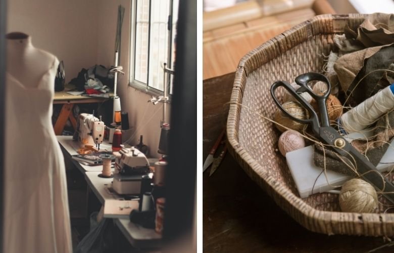 Soluções criativas para guardar agulhas