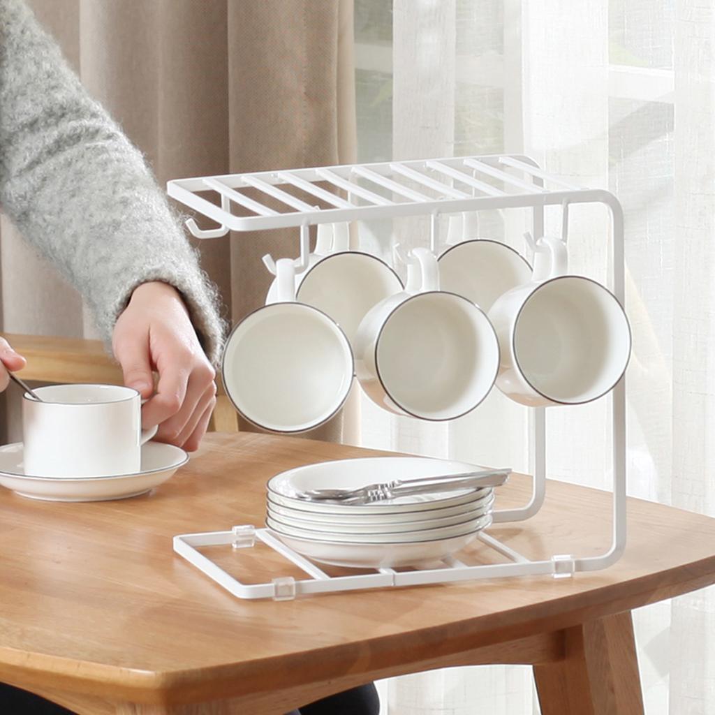 suporte para pendurar xícaras embaixo da prateleira