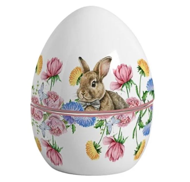 ovos de páscoa decorativos de cerâmica