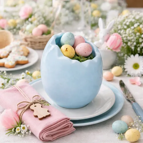 DIY: Como Personalizar Seus Ovos de Páscoa de Cerâmica