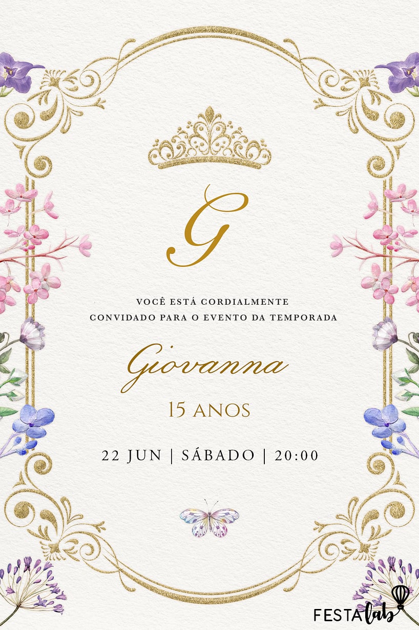 painel de festa de 15 anos com tema balada neon