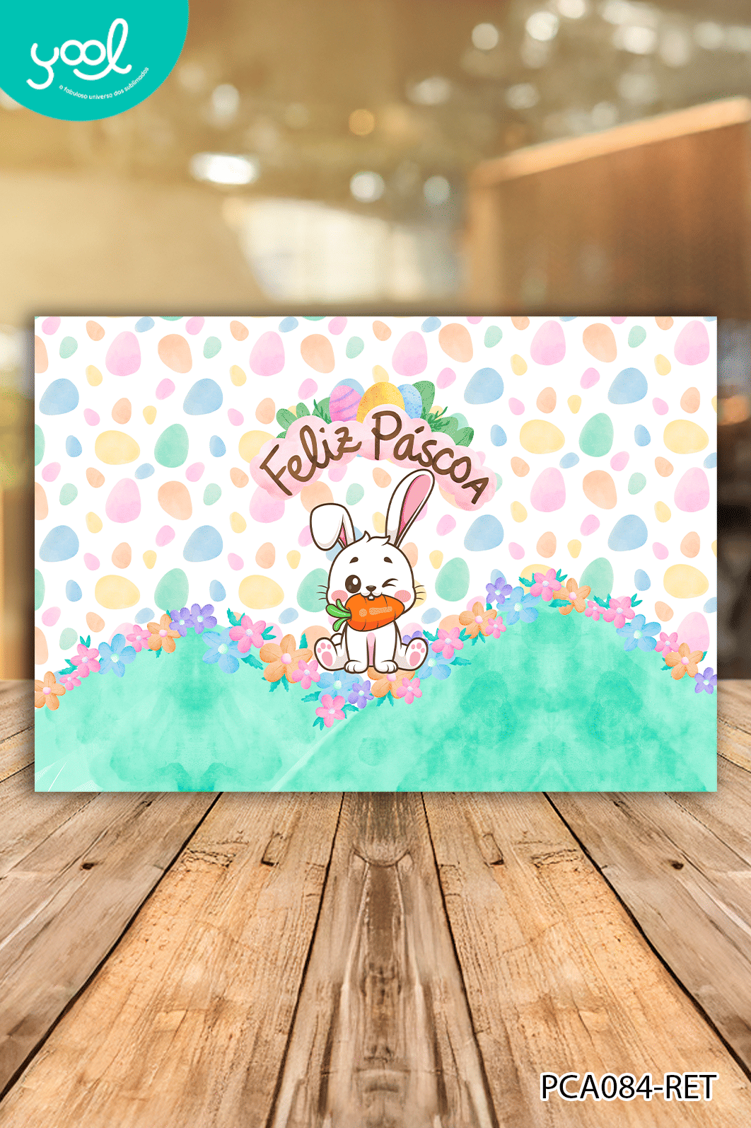 Como Fazer um Painel de Páscoa Interativo com Fotos