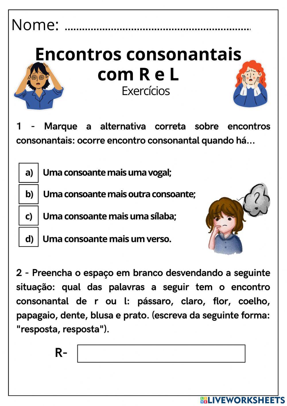 palavras com al el il ol ul