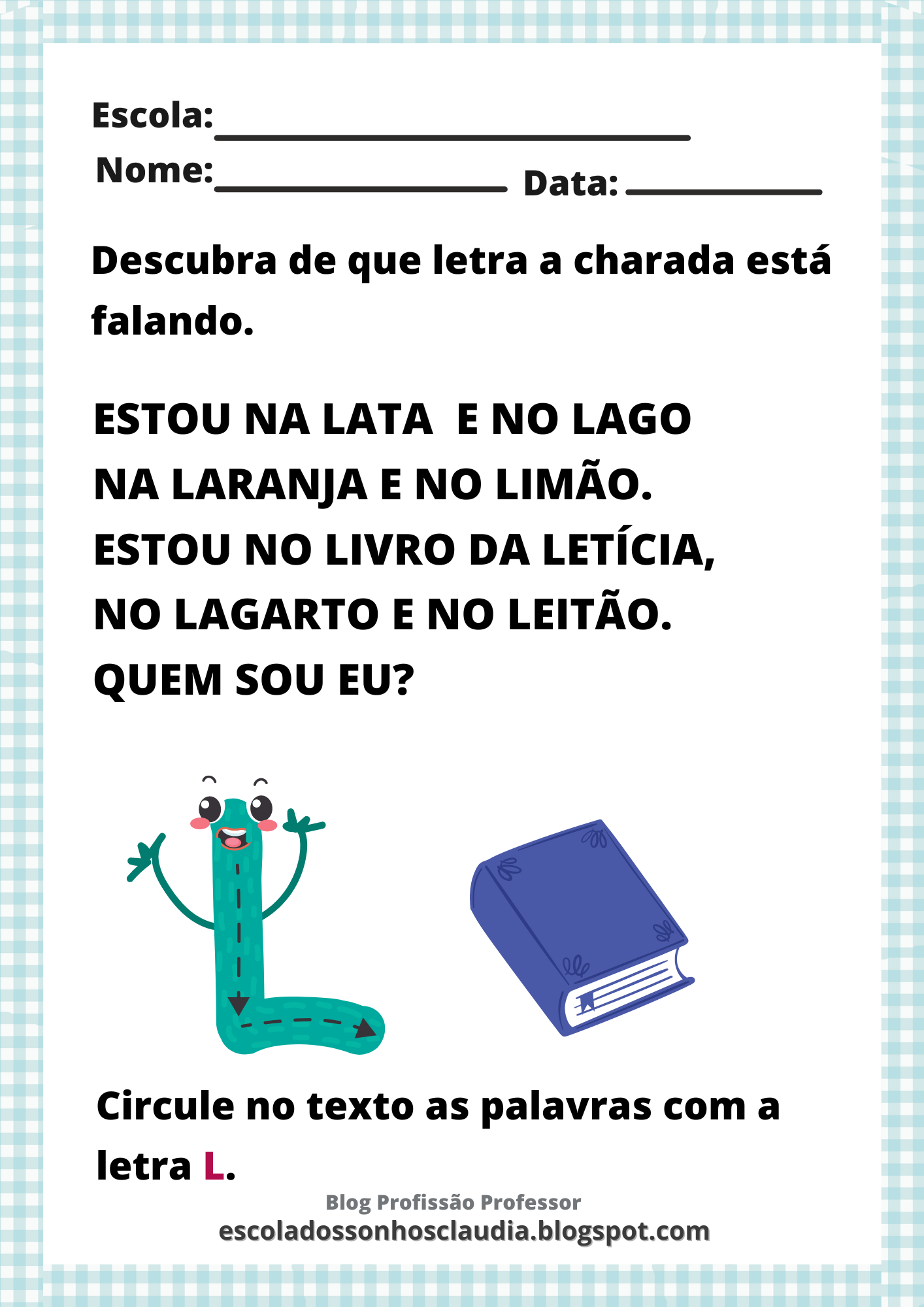 fonética do l em português