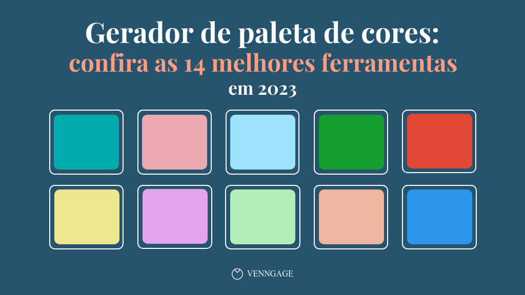 paleta de cores com preto e tons terrosos