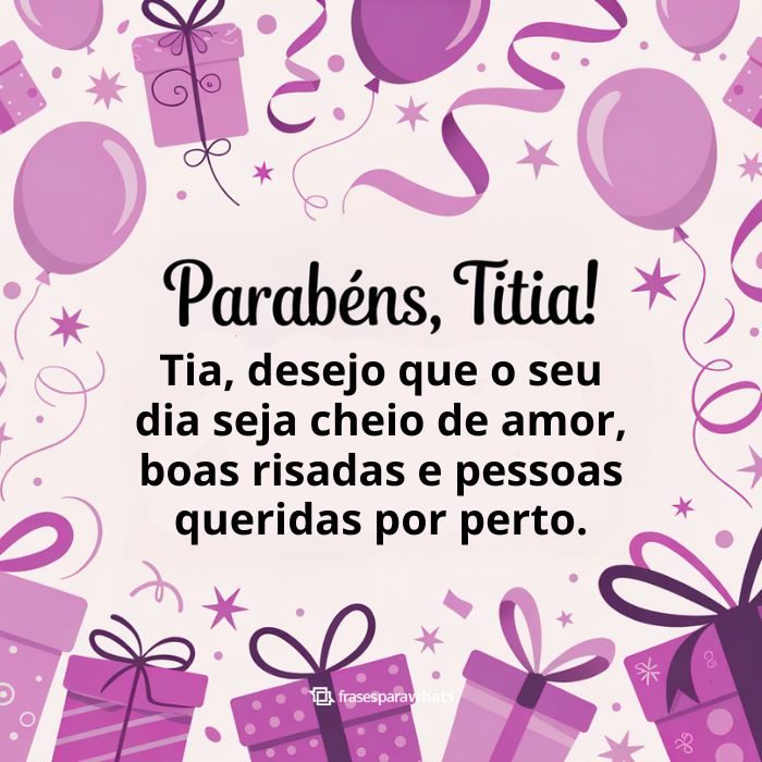 mensagens engraçadas para tia